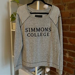 RARE Vintage Simmons College Sweatshirt